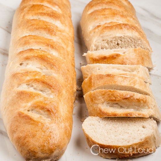 Crusty French Bread Recipe - Chew Out Loud