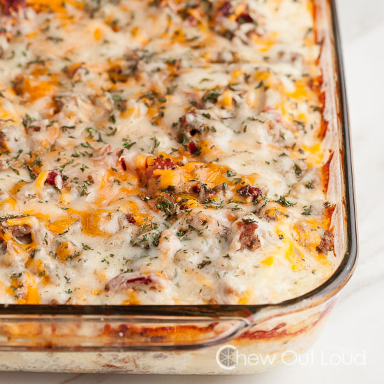 English Muffin Breakfast Casserole 3