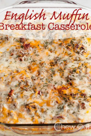 English Muffin Breakfast Casserole