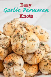 Garlic Parmesan Knots