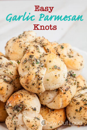 Garlic Parmesan Knots