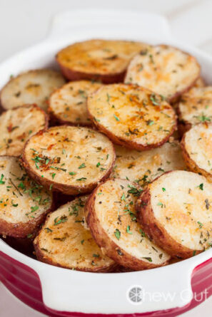 Onion Parmesan Roasted Potatoes