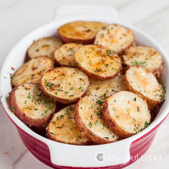 Onion Parmesan Roasted Potatoes