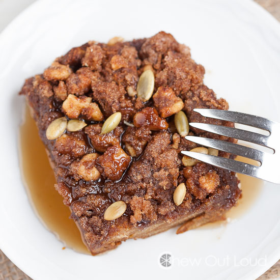 Pumpkin French Toast Casserole 3