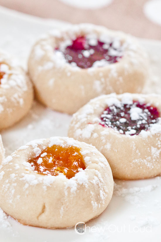 Buttery Jam Thumbprint Cookies 2