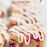 Chewy White Chocolate Cranberry Bars