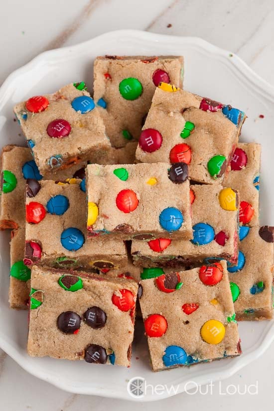 M&M Cookie Bars 3