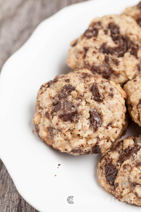 Thick Chewy Dark Chocolate Cookies 3