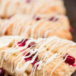 White Chocolate Cranberry Scones