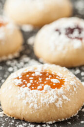 jam thumbprint cookies