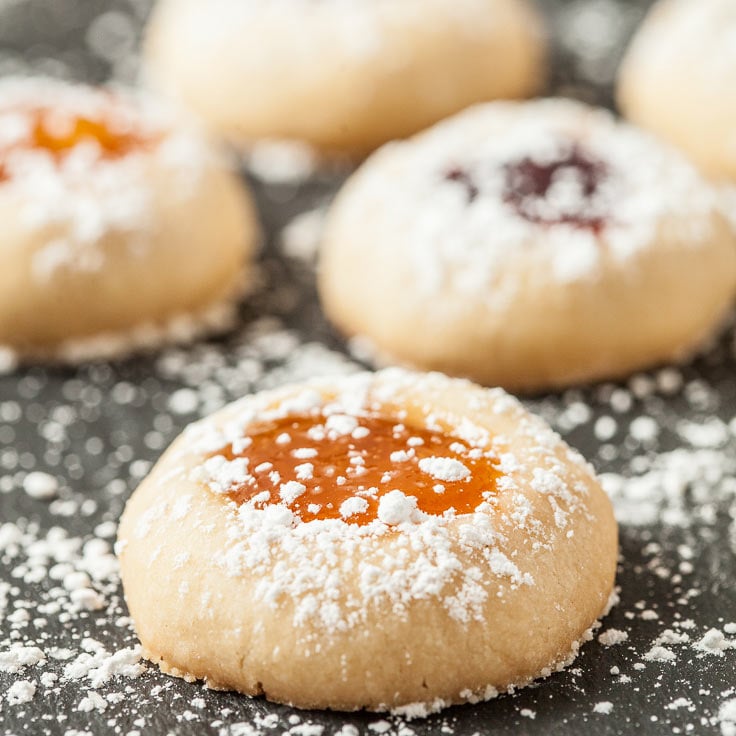 jam thumbprint cookies