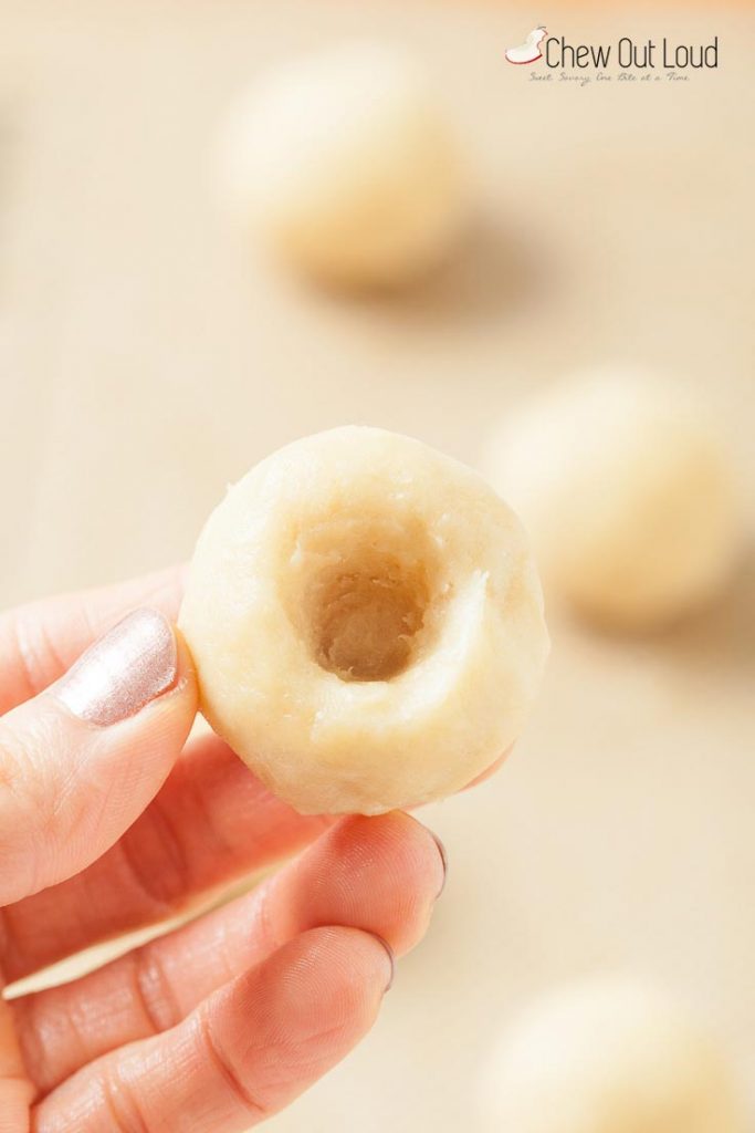 buttery jam thumbprint cookies 3 - Chew Out Loud
