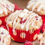 White Chocolate Raspberry Muffins