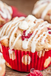 White Chocolate Raspberry Muffins