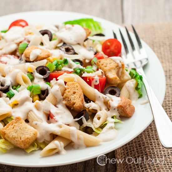 caesar pasta salad