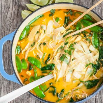 Coconut Curry Chicken Noodle
