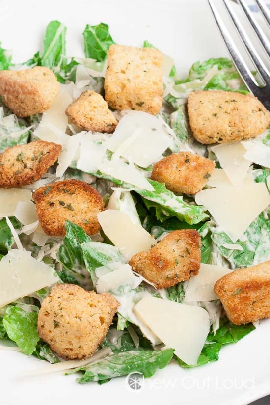 Creamy Caesar Salad