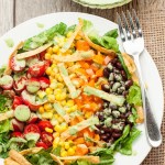 Chopped Salad with Creamy Cilantro Lime Dressing