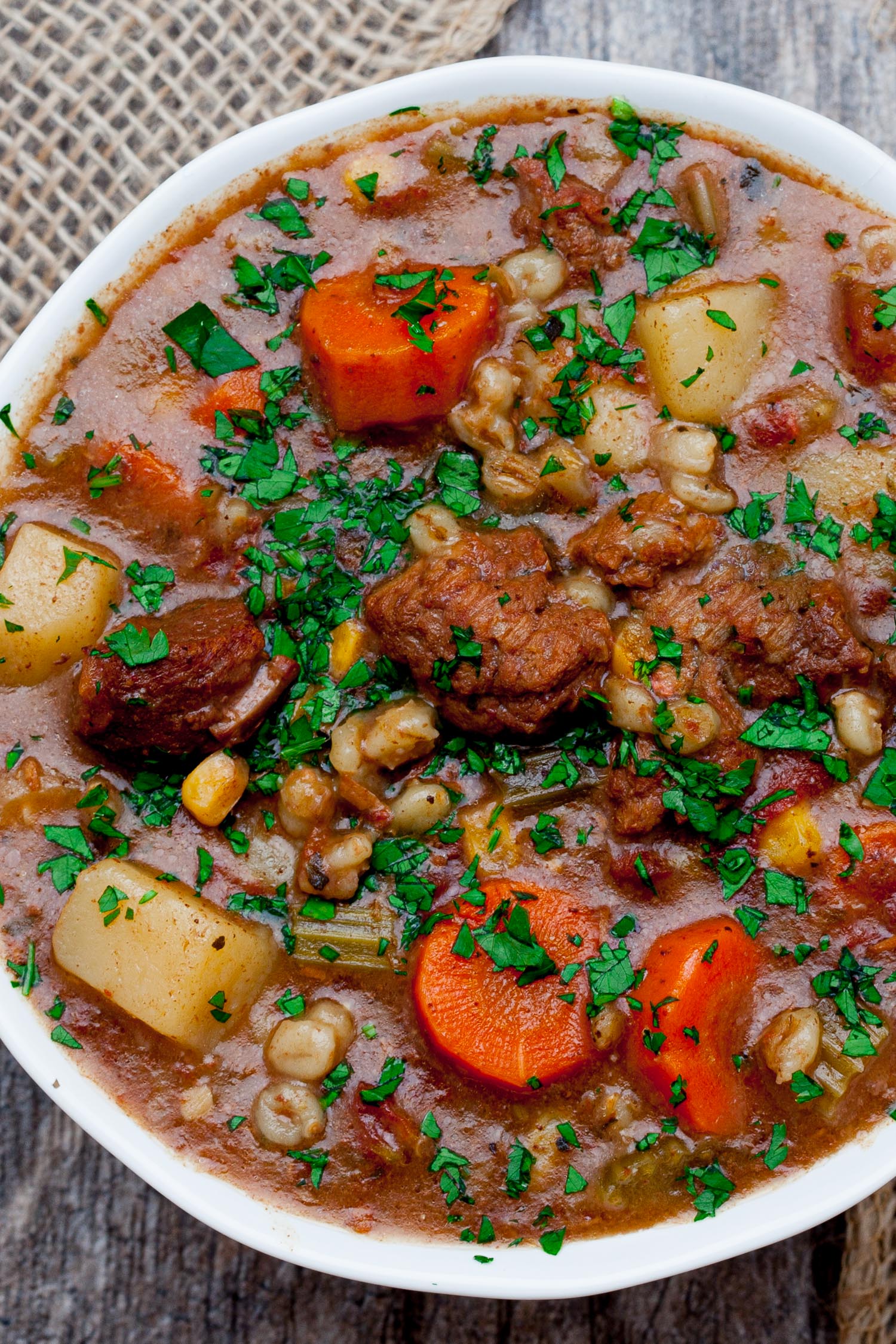 beef barley stew