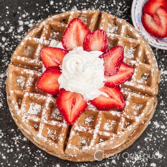 Wheat Waffles, brunch recipes, homemade waffles, waffle recipe