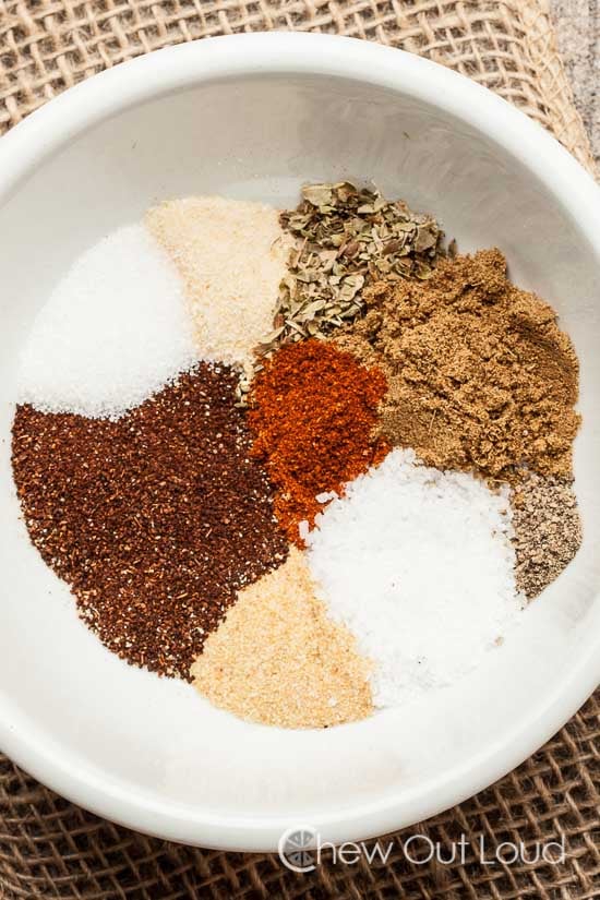 homemade taco seasoning