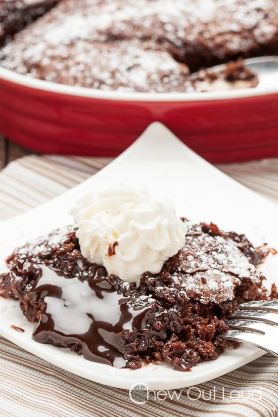 molten chocolate pudding cake 4