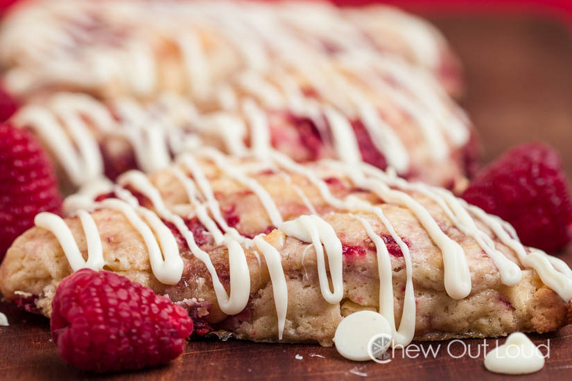 white chocolate raspberry scones 2