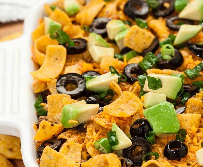 healthy taco casserole