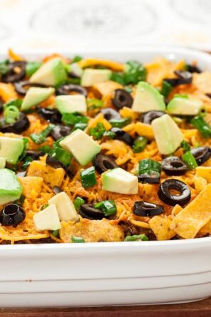 healthy taco casserole