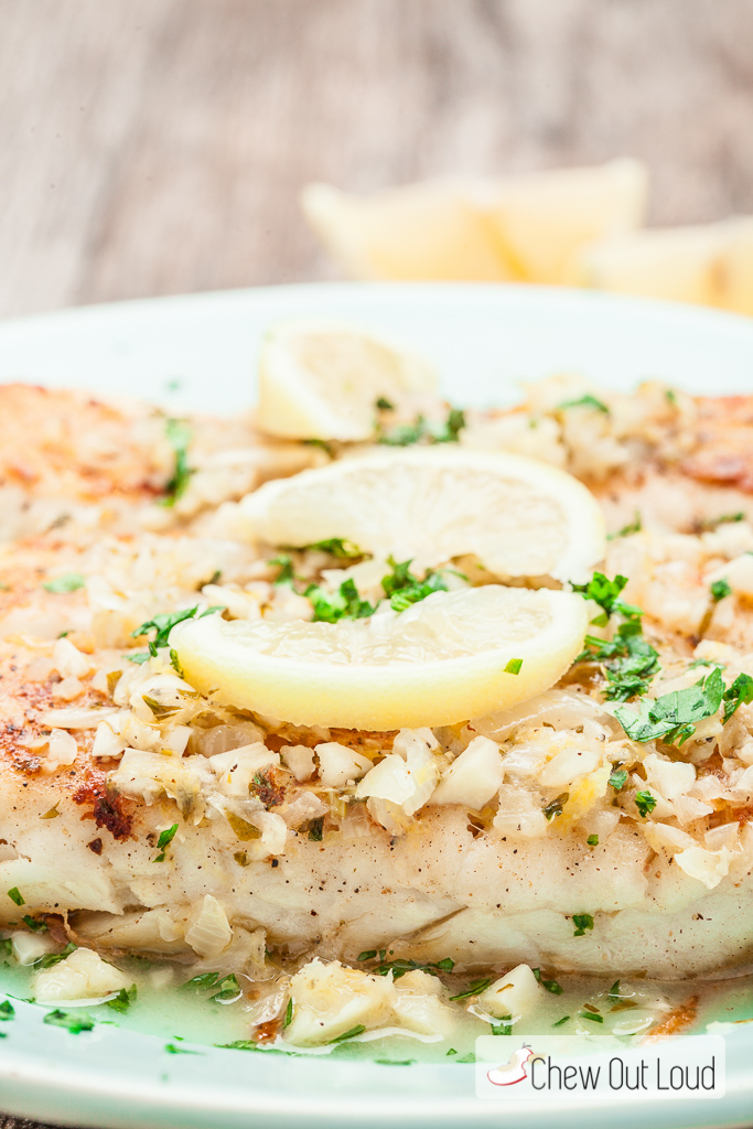Fish Lemon Butter Sauce, white fish recipe, lemon butter fish