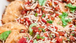 Parmesan Bruschetta Chicken Bake Chew Out Loud