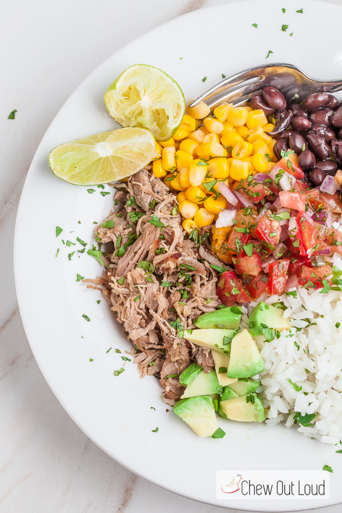 carnitas burrito bowl 3