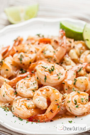 Lime Shrimp Sriracha