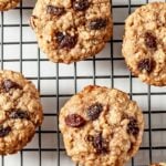 oatmeal raisin cookies, chewy oatmeal cookies