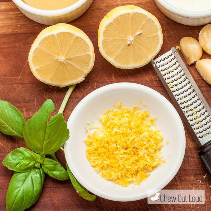 spaghetti with lemon and olive oil