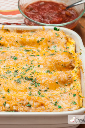 Baked Breakfast Enchilada