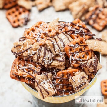 sweet and salty snack mix