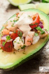 avocado shrimp salad