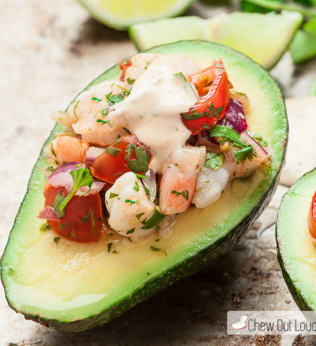 avocado shrimp salad