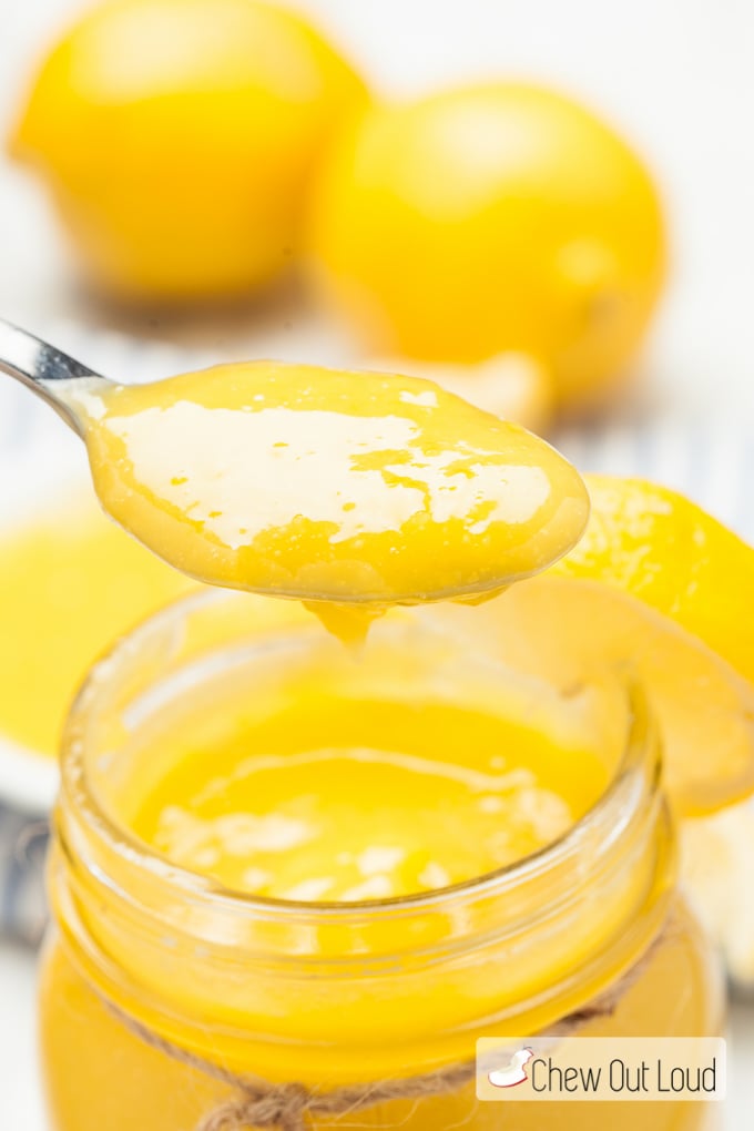 lemon curd recipe in a jar