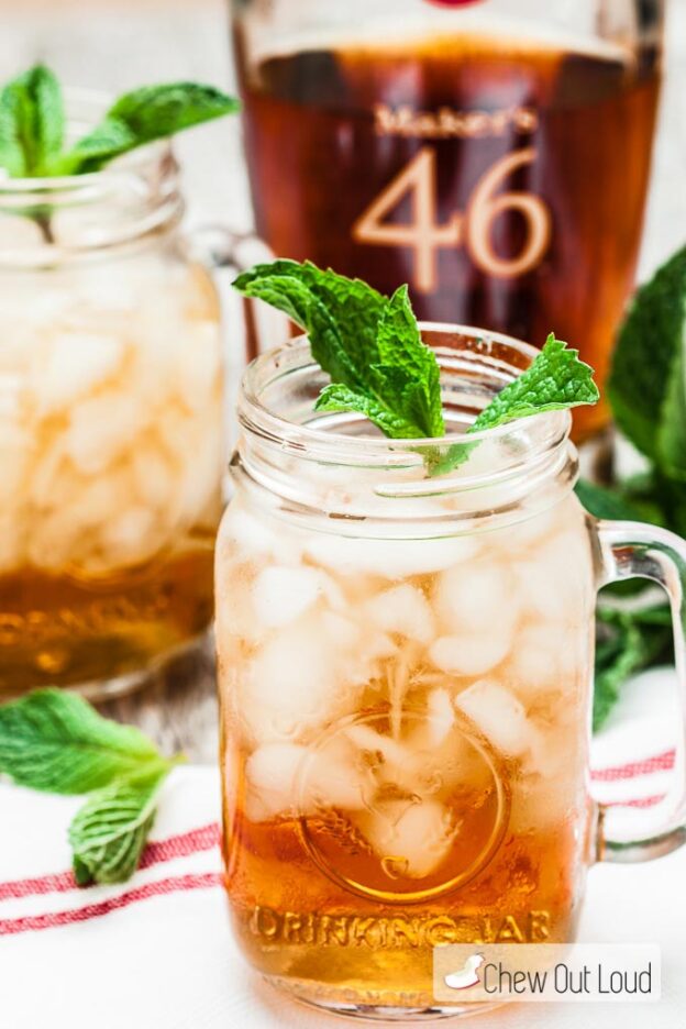3Ingredient Mint Julep Recipe Chew Out Loud