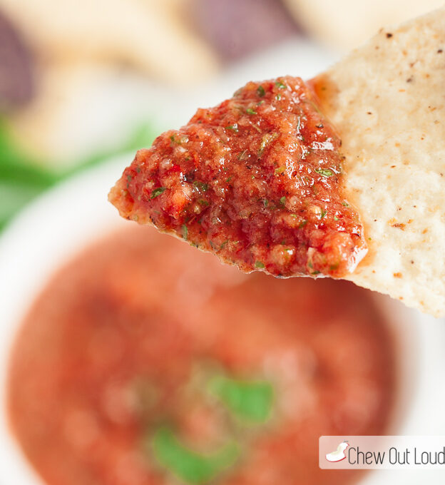Nacho with Salsa