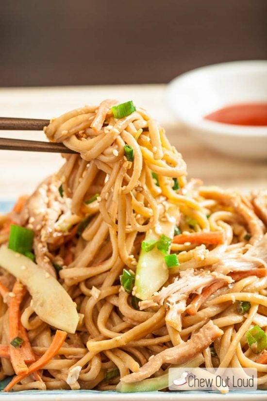 asian cold sesame noodles