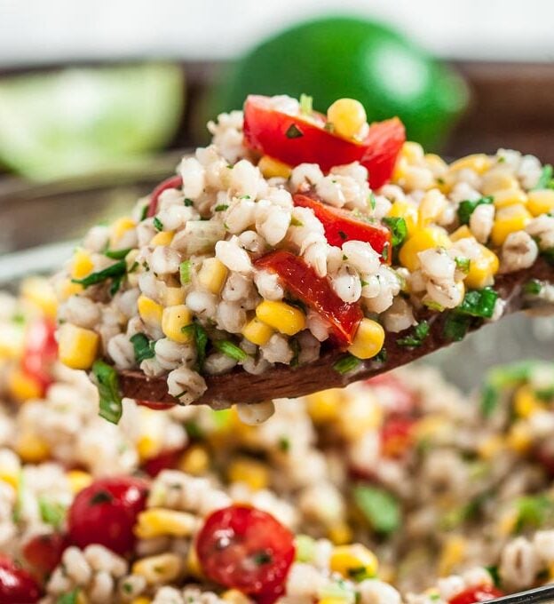 Southwestern Barley Salad