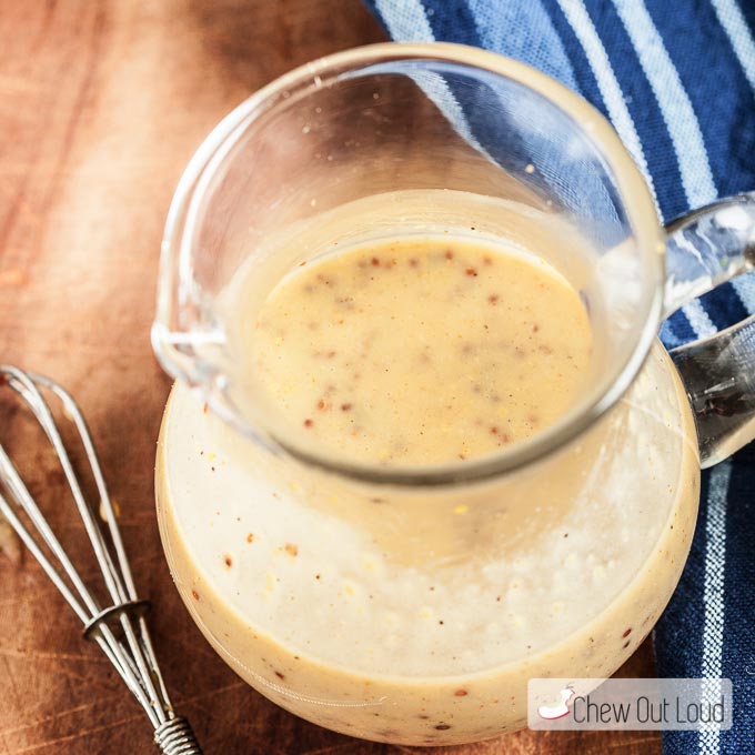 honey mustard vinaigrette for potato salad