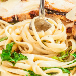 Lemon Basil Chicken Linguine