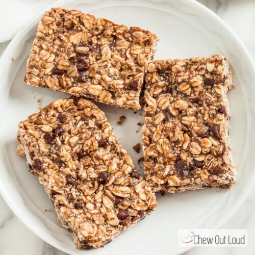Protein Granola Energy Bars Chew Out Loud