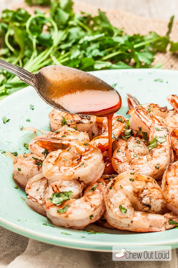 A Bowl of Spicy Prawns