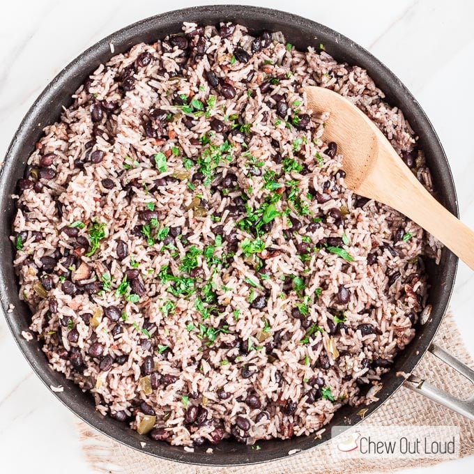 cuban rice and beans