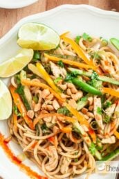 thai peanut noodles